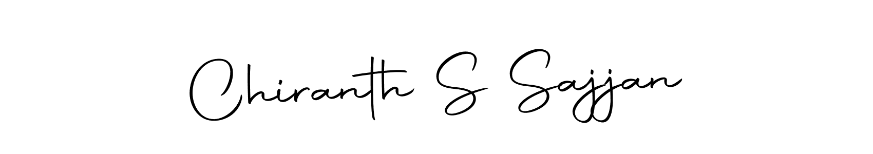 Also we have Chiranth S Sajjan name is the best signature style. Create professional handwritten signature collection using Autography-DOLnW autograph style. Chiranth S Sajjan signature style 10 images and pictures png