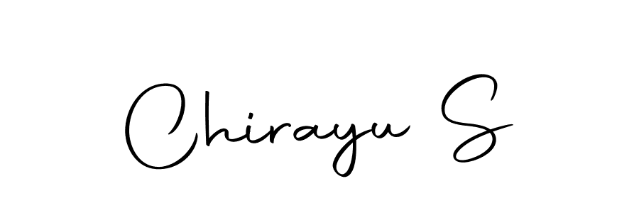 Make a short Chirayu S signature style. Manage your documents anywhere anytime using Autography-DOLnW. Create and add eSignatures, submit forms, share and send files easily. Chirayu S signature style 10 images and pictures png