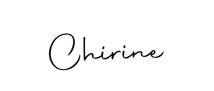How to make Chirine signature? Autography-DOLnW is a professional autograph style. Create handwritten signature for Chirine name. Chirine signature style 10 images and pictures png