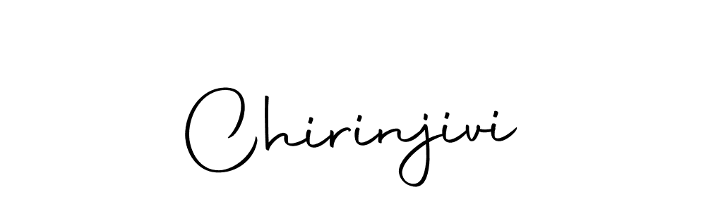 Design your own signature with our free online signature maker. With this signature software, you can create a handwritten (Autography-DOLnW) signature for name Chirinjivi. Chirinjivi signature style 10 images and pictures png