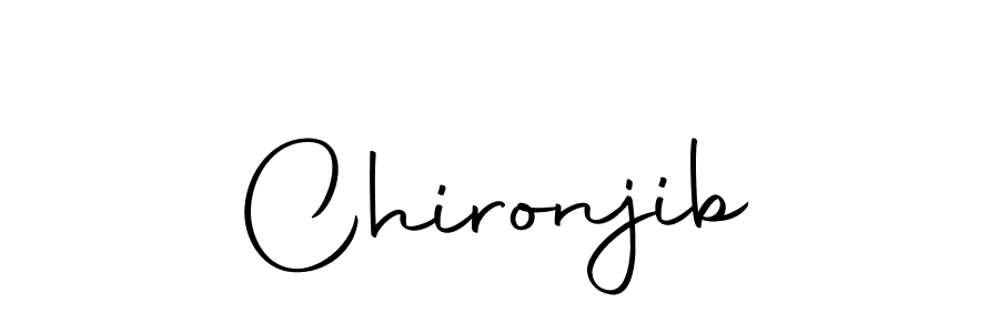 How to make Chironjib signature? Autography-DOLnW is a professional autograph style. Create handwritten signature for Chironjib name. Chironjib signature style 10 images and pictures png