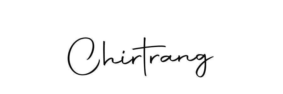 Create a beautiful signature design for name Chirtrang. With this signature (Autography-DOLnW) fonts, you can make a handwritten signature for free. Chirtrang signature style 10 images and pictures png