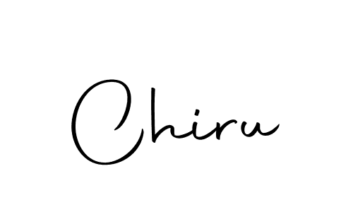 How to make Chiru signature? Autography-DOLnW is a professional autograph style. Create handwritten signature for Chiru name. Chiru signature style 10 images and pictures png