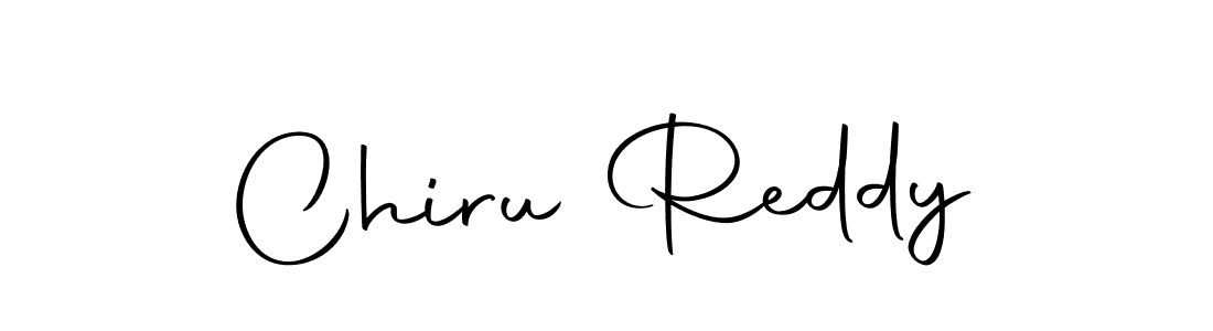 Create a beautiful signature design for name Chiru Reddy. With this signature (Autography-DOLnW) fonts, you can make a handwritten signature for free. Chiru Reddy signature style 10 images and pictures png