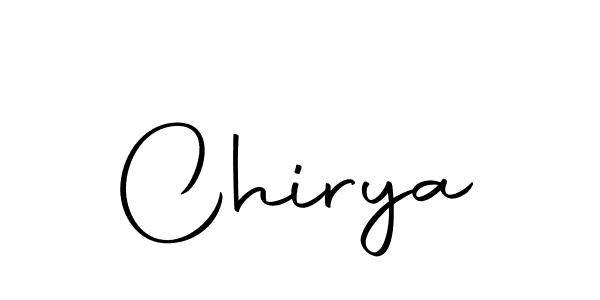 Also we have Chirya name is the best signature style. Create professional handwritten signature collection using Autography-DOLnW autograph style. Chirya signature style 10 images and pictures png