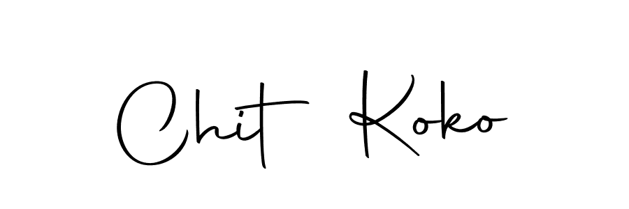 Best and Professional Signature Style for Chit Koko. Autography-DOLnW Best Signature Style Collection. Chit Koko signature style 10 images and pictures png