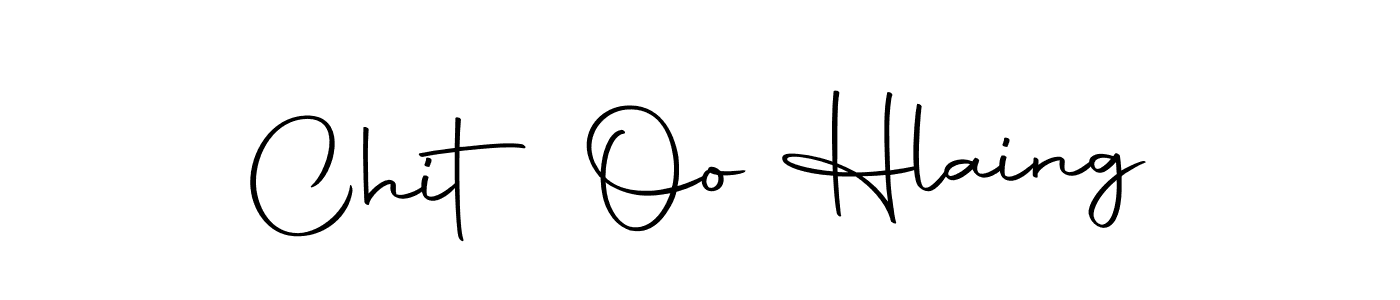 Design your own signature with our free online signature maker. With this signature software, you can create a handwritten (Autography-DOLnW) signature for name Chit Oo Hlaing. Chit Oo Hlaing signature style 10 images and pictures png