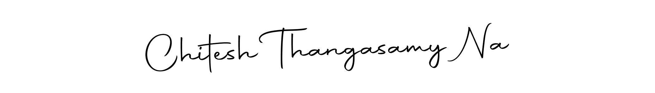 How to make Chitesh Thangasamy Na name signature. Use Autography-DOLnW style for creating short signs online. This is the latest handwritten sign. Chitesh Thangasamy Na signature style 10 images and pictures png