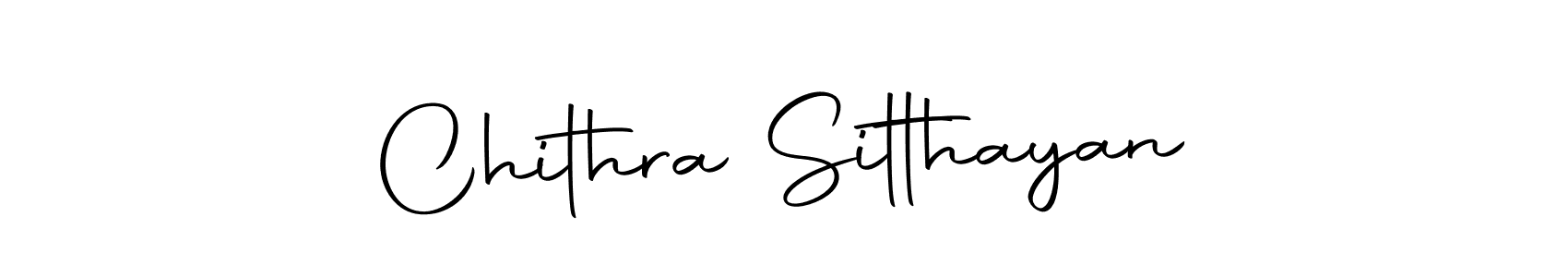 Design your own signature with our free online signature maker. With this signature software, you can create a handwritten (Autography-DOLnW) signature for name Chithra Sitthayan. Chithra Sitthayan signature style 10 images and pictures png