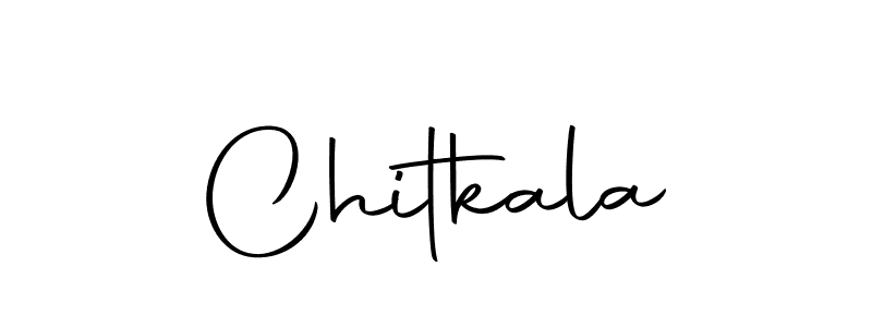 How to make Chitkala signature? Autography-DOLnW is a professional autograph style. Create handwritten signature for Chitkala name. Chitkala signature style 10 images and pictures png