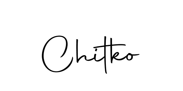 Create a beautiful signature design for name Chitko. With this signature (Autography-DOLnW) fonts, you can make a handwritten signature for free. Chitko signature style 10 images and pictures png