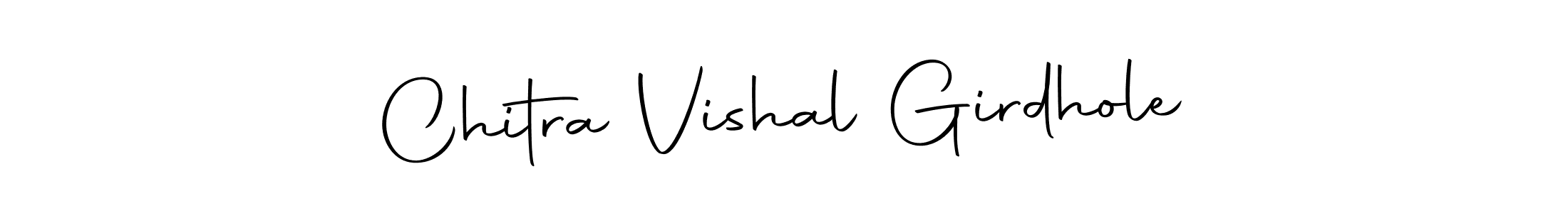 Here are the top 10 professional signature styles for the name Chitra Vishal Girdhole. These are the best autograph styles you can use for your name. Chitra Vishal Girdhole signature style 10 images and pictures png