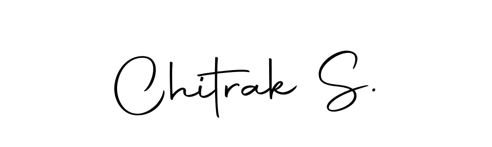 How to make Chitrak S. signature? Autography-DOLnW is a professional autograph style. Create handwritten signature for Chitrak S. name. Chitrak S. signature style 10 images and pictures png