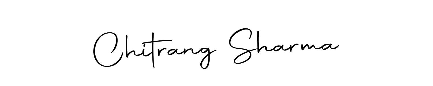 How to make Chitrang Sharma signature? Autography-DOLnW is a professional autograph style. Create handwritten signature for Chitrang Sharma name. Chitrang Sharma signature style 10 images and pictures png