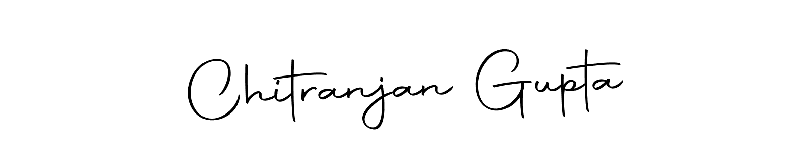 How to make Chitranjan Gupta name signature. Use Autography-DOLnW style for creating short signs online. This is the latest handwritten sign. Chitranjan Gupta signature style 10 images and pictures png