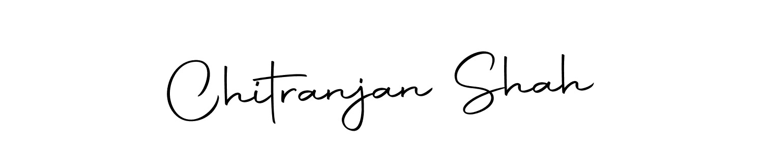 How to make Chitranjan Shah name signature. Use Autography-DOLnW style for creating short signs online. This is the latest handwritten sign. Chitranjan Shah signature style 10 images and pictures png