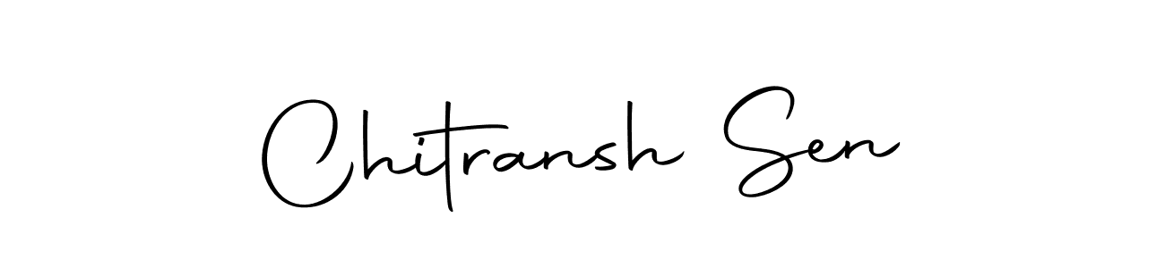 Chitransh Sen stylish signature style. Best Handwritten Sign (Autography-DOLnW) for my name. Handwritten Signature Collection Ideas for my name Chitransh Sen. Chitransh Sen signature style 10 images and pictures png