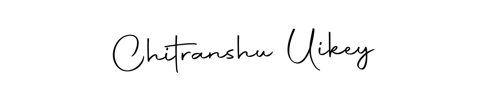 Create a beautiful signature design for name Chitranshu Uikey. With this signature (Autography-DOLnW) fonts, you can make a handwritten signature for free. Chitranshu Uikey signature style 10 images and pictures png