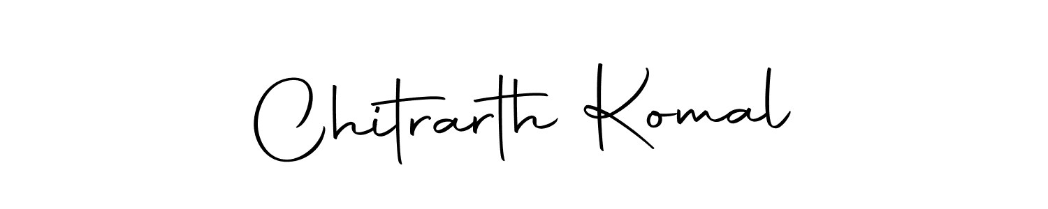 Use a signature maker to create a handwritten signature online. With this signature software, you can design (Autography-DOLnW) your own signature for name Chitrarth Komal. Chitrarth Komal signature style 10 images and pictures png
