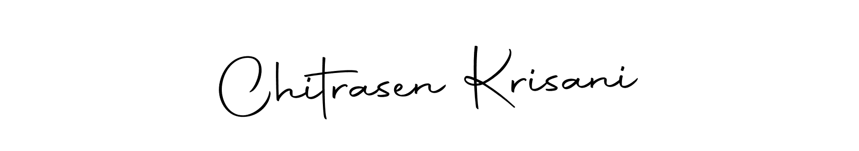 Make a beautiful signature design for name Chitrasen Krisani. Use this online signature maker to create a handwritten signature for free. Chitrasen Krisani signature style 10 images and pictures png