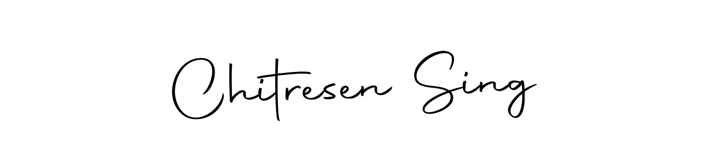 Autography-DOLnW is a professional signature style that is perfect for those who want to add a touch of class to their signature. It is also a great choice for those who want to make their signature more unique. Get Chitresen Sing name to fancy signature for free. Chitresen Sing signature style 10 images and pictures png