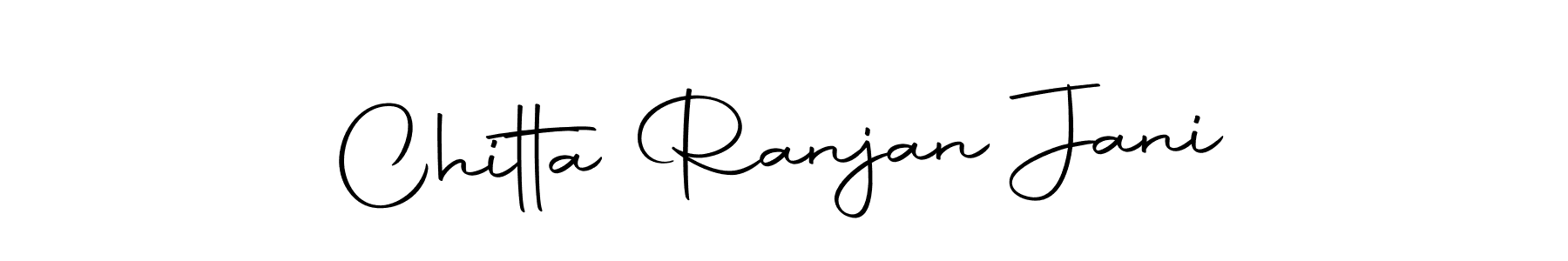 Design your own signature with our free online signature maker. With this signature software, you can create a handwritten (Autography-DOLnW) signature for name Chitta Ranjan Jani. Chitta Ranjan Jani signature style 10 images and pictures png