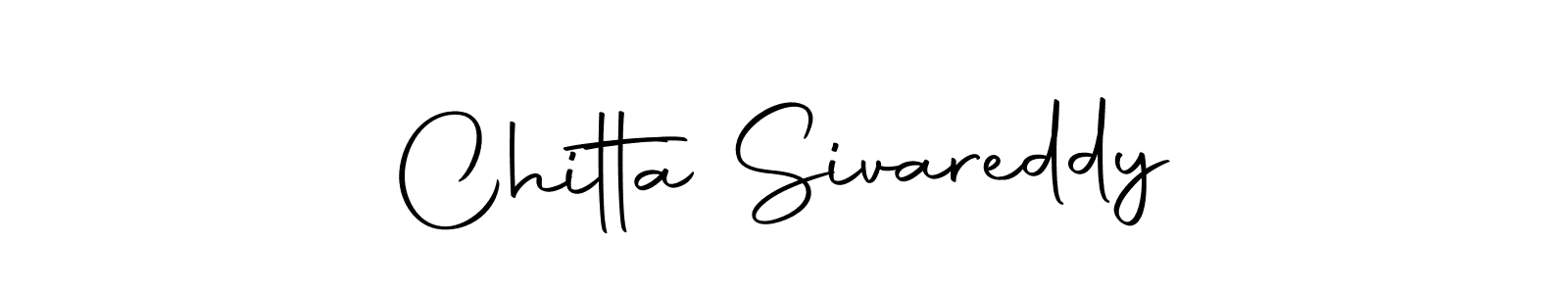 Make a short Chitta Sivareddy signature style. Manage your documents anywhere anytime using Autography-DOLnW. Create and add eSignatures, submit forms, share and send files easily. Chitta Sivareddy signature style 10 images and pictures png