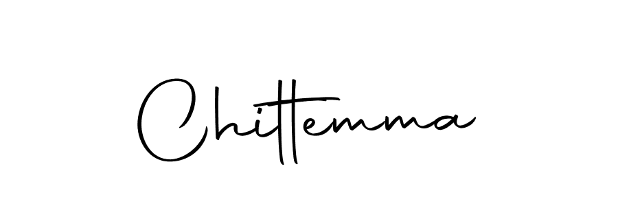 Use a signature maker to create a handwritten signature online. With this signature software, you can design (Autography-DOLnW) your own signature for name Chittemma. Chittemma signature style 10 images and pictures png