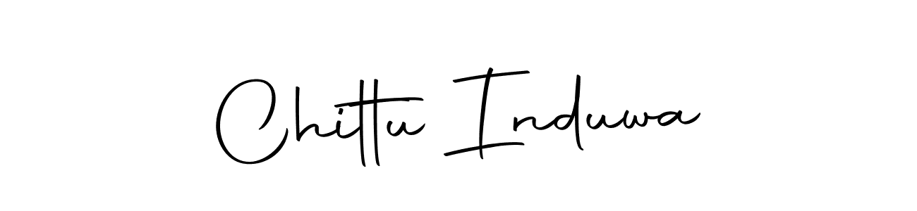 How to make Chittu Induwa signature? Autography-DOLnW is a professional autograph style. Create handwritten signature for Chittu Induwa name. Chittu Induwa signature style 10 images and pictures png