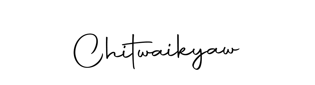 You can use this online signature creator to create a handwritten signature for the name Chitwaikyaw. This is the best online autograph maker. Chitwaikyaw signature style 10 images and pictures png