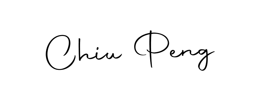 Chiu Peng stylish signature style. Best Handwritten Sign (Autography-DOLnW) for my name. Handwritten Signature Collection Ideas for my name Chiu Peng. Chiu Peng signature style 10 images and pictures png