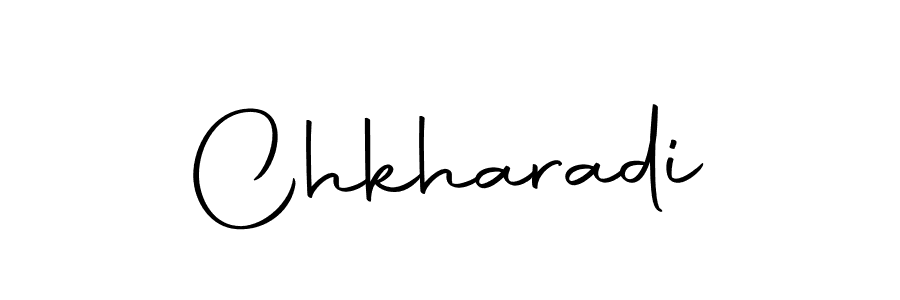 Design your own signature with our free online signature maker. With this signature software, you can create a handwritten (Autography-DOLnW) signature for name Chkharadi. Chkharadi signature style 10 images and pictures png