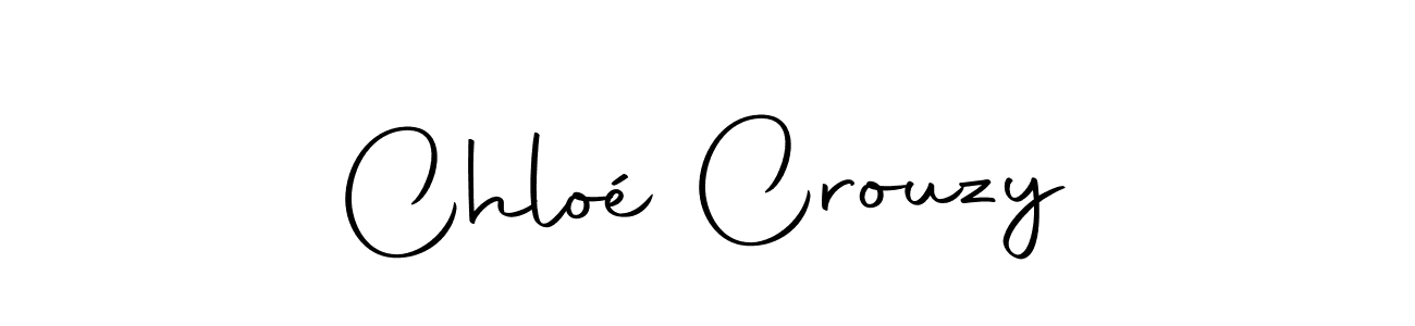 How to make Chloé Crouzy name signature. Use Autography-DOLnW style for creating short signs online. This is the latest handwritten sign. Chloé Crouzy signature style 10 images and pictures png