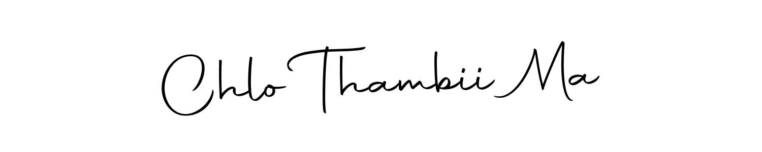 Similarly Autography-DOLnW is the best handwritten signature design. Signature creator online .You can use it as an online autograph creator for name Chlo Thambii Ma. Chlo Thambii Ma signature style 10 images and pictures png