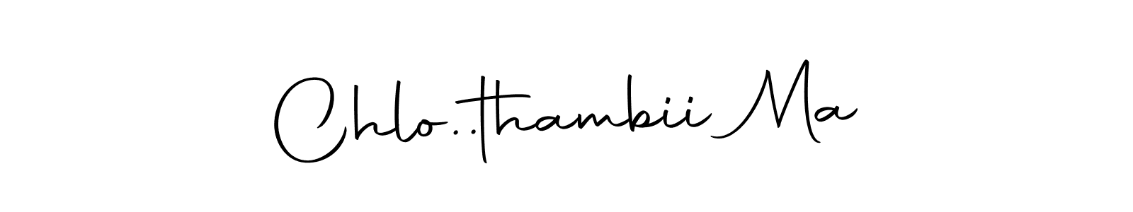 if you are searching for the best signature style for your name Chlo..thambii Ma. so please give up your signature search. here we have designed multiple signature styles  using Autography-DOLnW. Chlo..thambii Ma signature style 10 images and pictures png