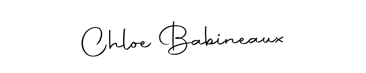 The best way (Autography-DOLnW) to make a short signature is to pick only two or three words in your name. The name Chloe Babineaux include a total of six letters. For converting this name. Chloe Babineaux signature style 10 images and pictures png
