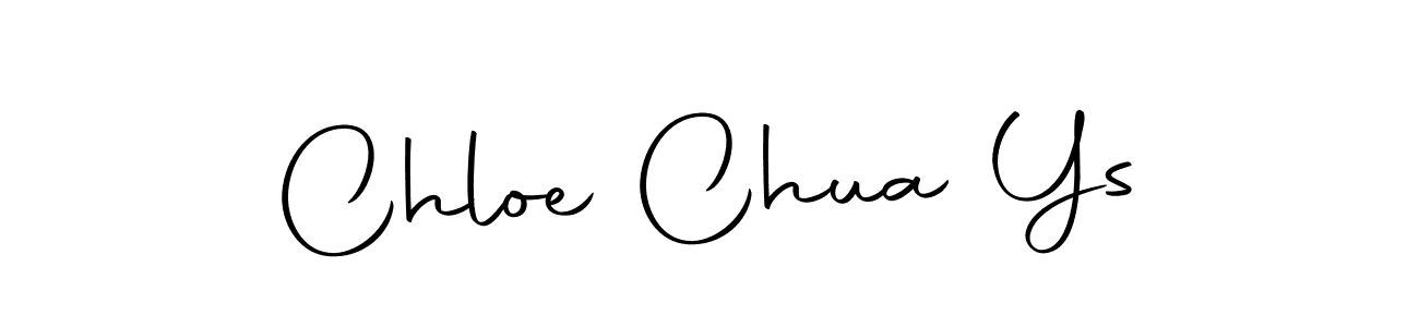 You should practise on your own different ways (Autography-DOLnW) to write your name (Chloe Chua Ys) in signature. don't let someone else do it for you. Chloe Chua Ys signature style 10 images and pictures png