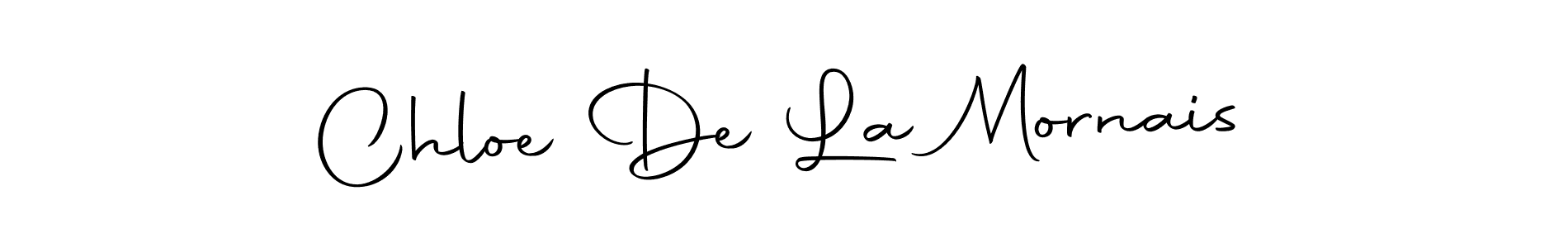 if you are searching for the best signature style for your name Chloe De La Mornais. so please give up your signature search. here we have designed multiple signature styles  using Autography-DOLnW. Chloe De La Mornais signature style 10 images and pictures png