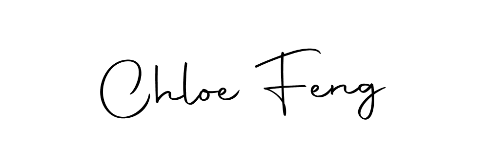 Make a beautiful signature design for name Chloe Feng. With this signature (Autography-DOLnW) style, you can create a handwritten signature for free. Chloe Feng signature style 10 images and pictures png