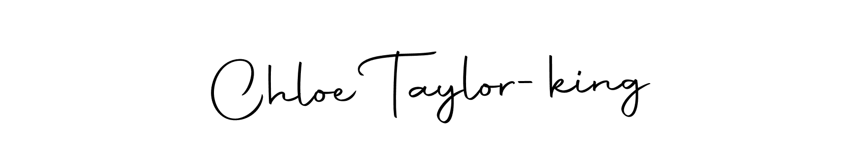 Make a beautiful signature design for name Chloe Taylor-king. With this signature (Autography-DOLnW) style, you can create a handwritten signature for free. Chloe Taylor-king signature style 10 images and pictures png