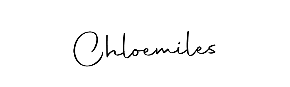 The best way (Autography-DOLnW) to make a short signature is to pick only two or three words in your name. The name Chloemiles include a total of six letters. For converting this name. Chloemiles signature style 10 images and pictures png