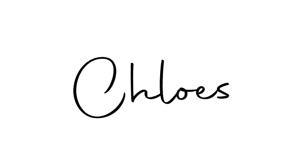 Use a signature maker to create a handwritten signature online. With this signature software, you can design (Autography-DOLnW) your own signature for name Chloes. Chloes signature style 10 images and pictures png