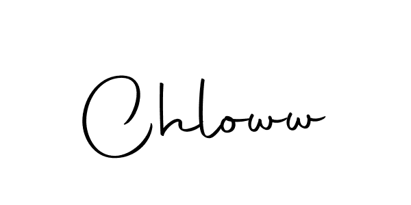 Make a beautiful signature design for name Chloww. With this signature (Autography-DOLnW) style, you can create a handwritten signature for free. Chloww signature style 10 images and pictures png