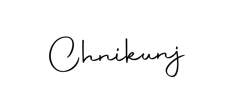 Chnikunj stylish signature style. Best Handwritten Sign (Autography-DOLnW) for my name. Handwritten Signature Collection Ideas for my name Chnikunj. Chnikunj signature style 10 images and pictures png