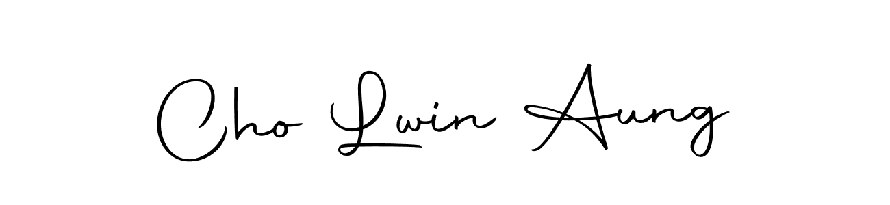 The best way (Autography-DOLnW) to make a short signature is to pick only two or three words in your name. The name Cho Lwin Aung include a total of six letters. For converting this name. Cho Lwin Aung signature style 10 images and pictures png