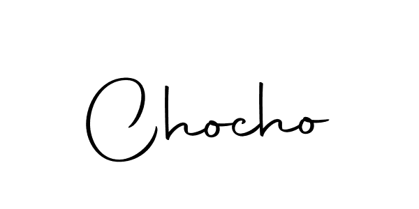 Make a beautiful signature design for name Chocho. With this signature (Autography-DOLnW) style, you can create a handwritten signature for free. Chocho signature style 10 images and pictures png