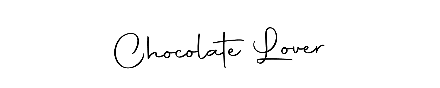 Design your own signature with our free online signature maker. With this signature software, you can create a handwritten (Autography-DOLnW) signature for name Chocolate Lover. Chocolate Lover signature style 10 images and pictures png