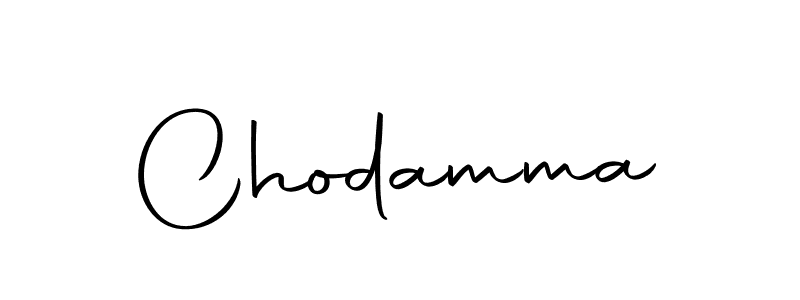Design your own signature with our free online signature maker. With this signature software, you can create a handwritten (Autography-DOLnW) signature for name Chodamma. Chodamma signature style 10 images and pictures png