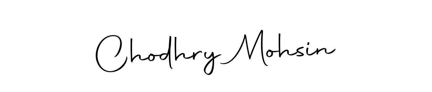 Design your own signature with our free online signature maker. With this signature software, you can create a handwritten (Autography-DOLnW) signature for name Chodhry Mohsin. Chodhry Mohsin signature style 10 images and pictures png