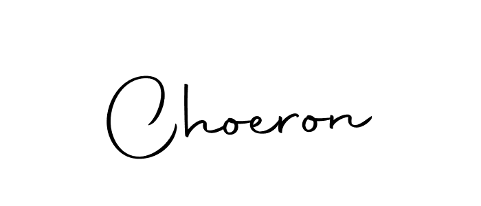 You should practise on your own different ways (Autography-DOLnW) to write your name (Choeron) in signature. don't let someone else do it for you. Choeron signature style 10 images and pictures png